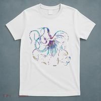 Psychedelic Octopus Kraken T-Shirt thumb 5