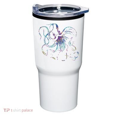 Psychedelic Octopus Kraken Tumbler