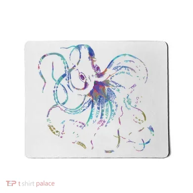 Psychedelic Octopus Kraken Mousepad