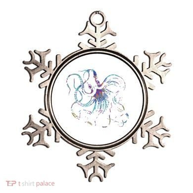 Psychedelic Octopus Kraken Ornament