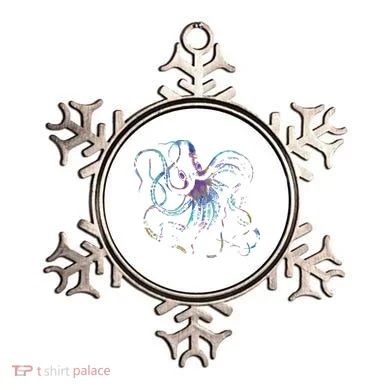 Psychedelic Octopus Kraken Ornament