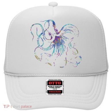 Psychedelic Octopus Kraken Hat