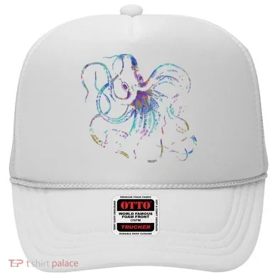 Psychedelic Octopus Kraken Hat