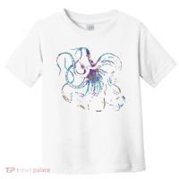 Psychedelic Octopus Kraken Toddler T-Shirt thumb 0