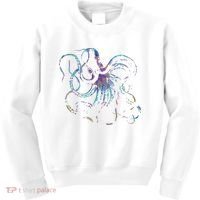 Psychedelic Octopus Kraken Kids Sweatshirt thumb 0