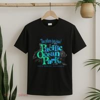 Pacific Ocean Los Angeles Park Retro Vintage T-Shirt thumb 2