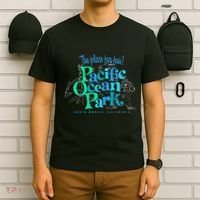 Pacific Ocean Los Angeles Park Retro Vintage T-Shirt thumb 6