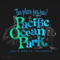 Pacific Ocean Los Angeles Park Retro Vintage T-Shirt thumb 7