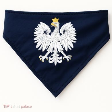 Poland Pride Vintage Eagle USA-Made Doggie Bandana