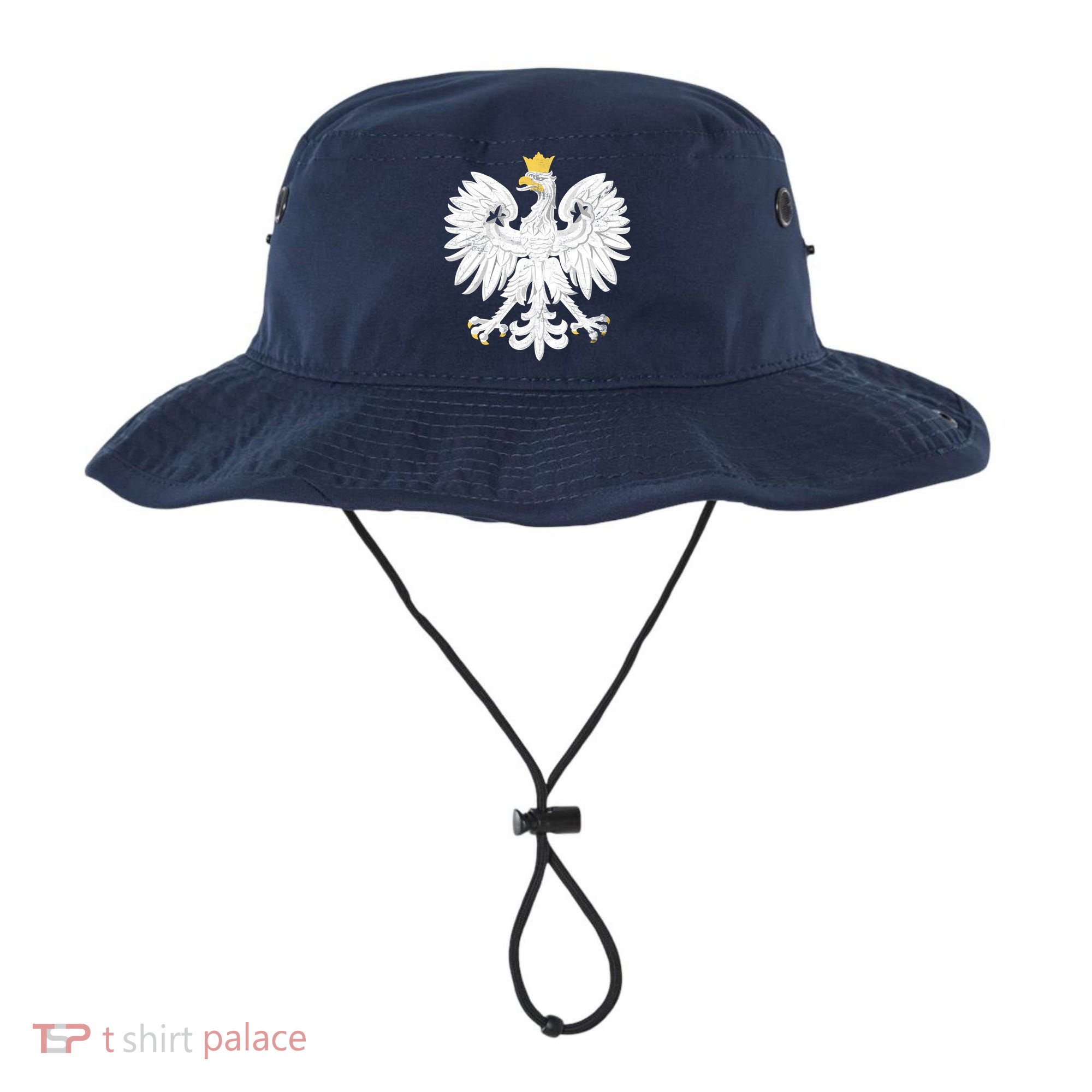 Poland Pride Vintage Eagle Bucket Hat