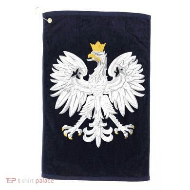 Poland Pride Vintage Eagle Golf Towel