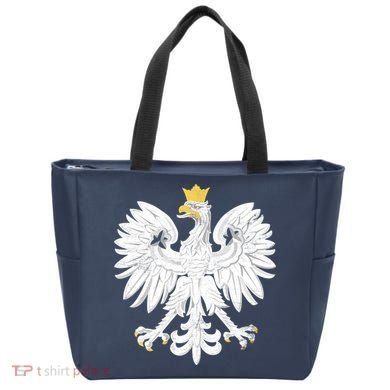 Poland Pride Vintage Eagle Tote Bag