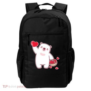 Polar Bear Cute Valentines Day Love Backpack