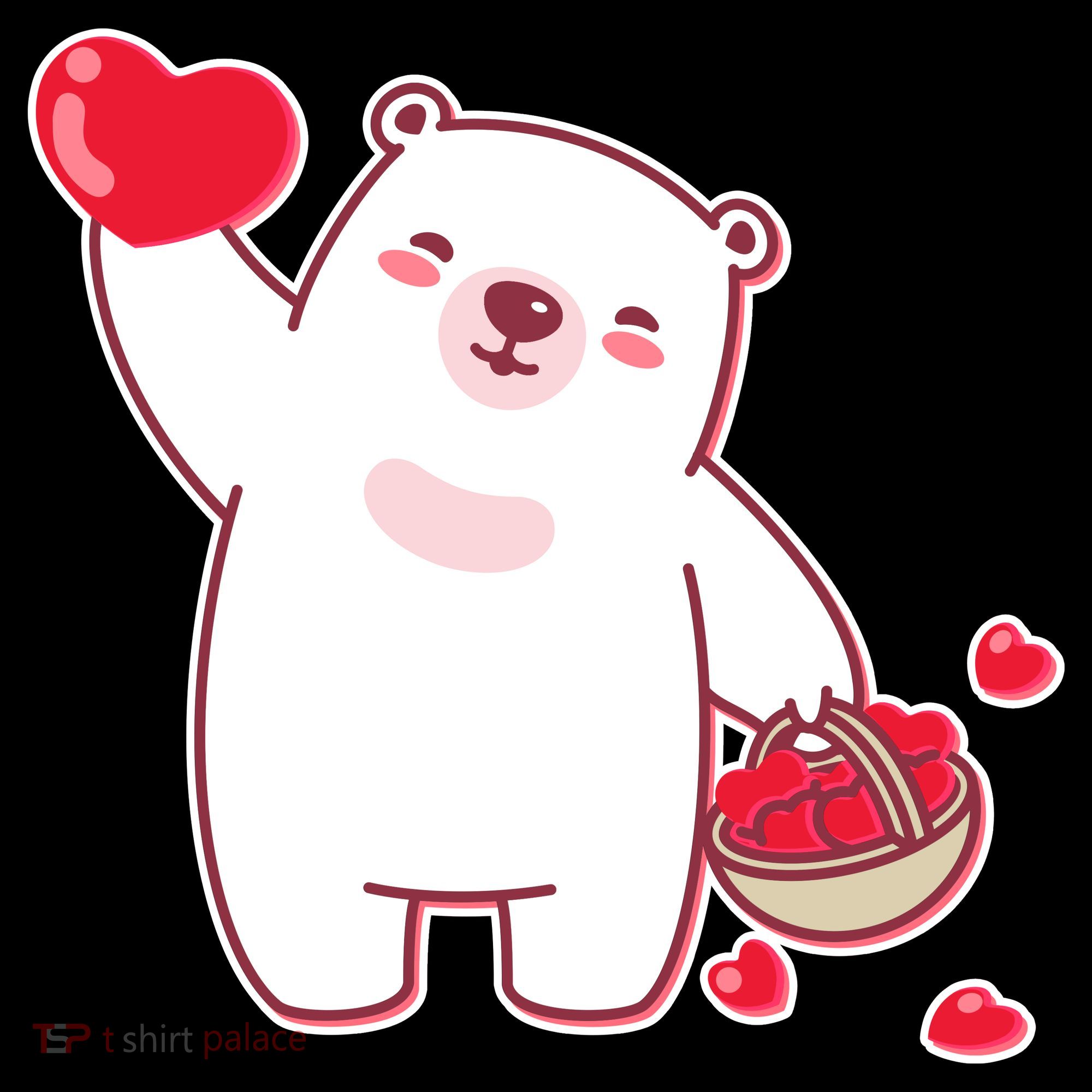 Polar Bear Cute Valentines Day Love Coffee Mug
