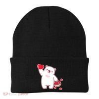 Polar Bear Cute Valentines Day Love Beanie thumb 0