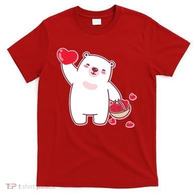 Polar Bear Cute Valentines Day Love T-Shirt