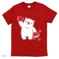 Polar Bear Cute Valentines Day Love T-Shirt thumb 0