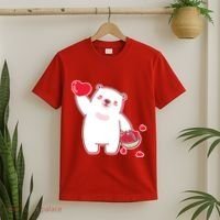 Polar Bear Cute Valentines Day Love T-Shirt thumb 2