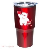 Polar Bear Cute Valentines Day Love Tumbler thumb 0