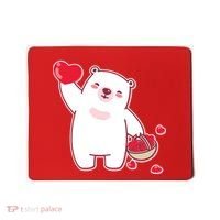 Polar Bear Cute Valentines Day Love Mousepad thumb 0