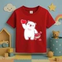 Polar Bear Cute Valentines Day Love Toddler T-Shirt thumb 3
