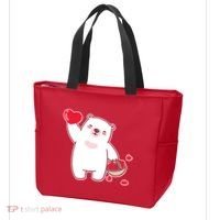 Polar Bear Cute Valentines Day Love Tote Bag thumb 3
