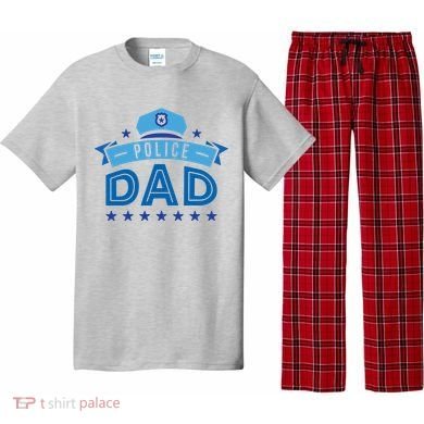 Police Dad Pajama Set