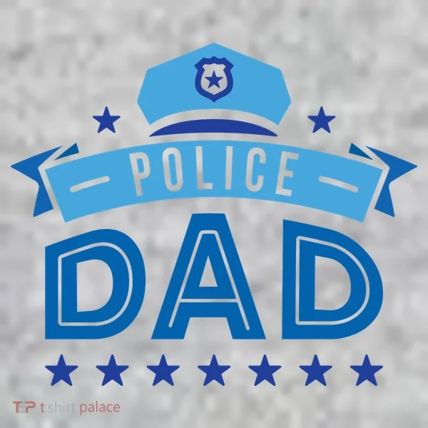 Police Dad Toddler T-Shirt