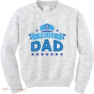 Police Dad Kids Sweatshirt