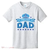 Police Dad Kids T-Shirt thumb 0