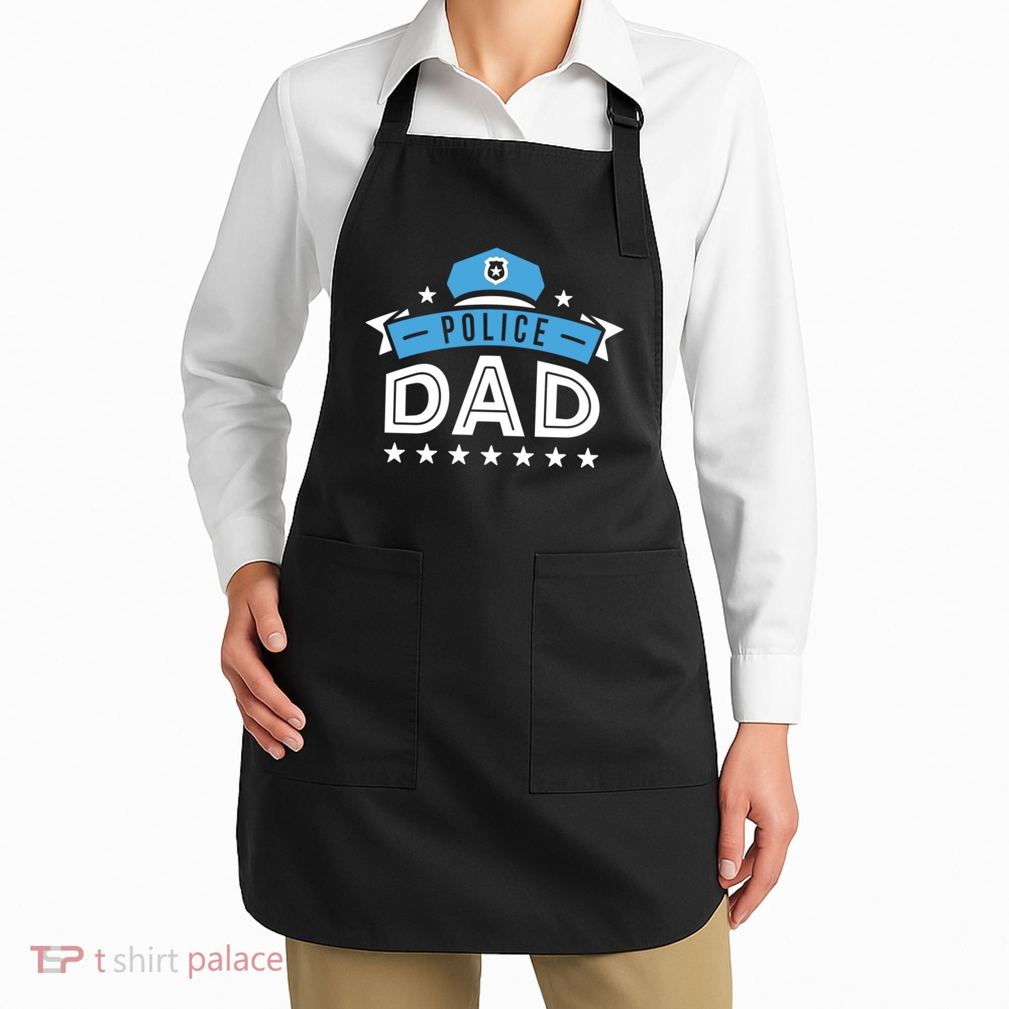 Police Dad Apron