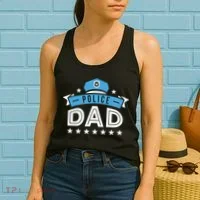 Police Dad Women's Tank Top thumb 2