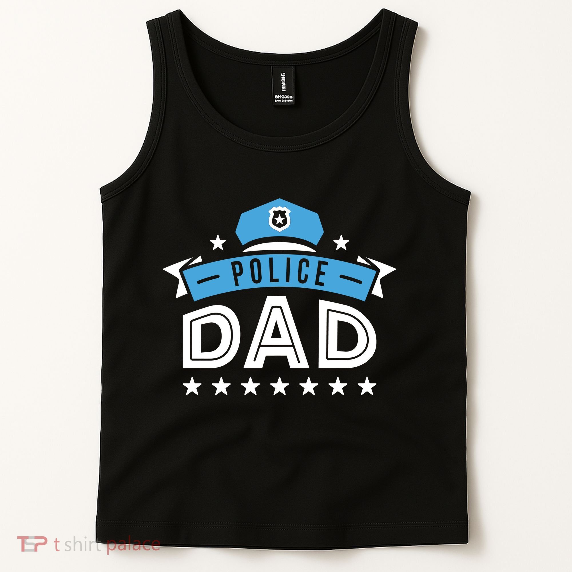 Police Dad Tank Top