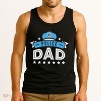 Police Dad Tank Top thumb 3