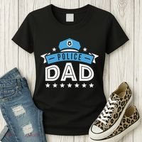 Police Dad Women's T-Shirt thumb 3