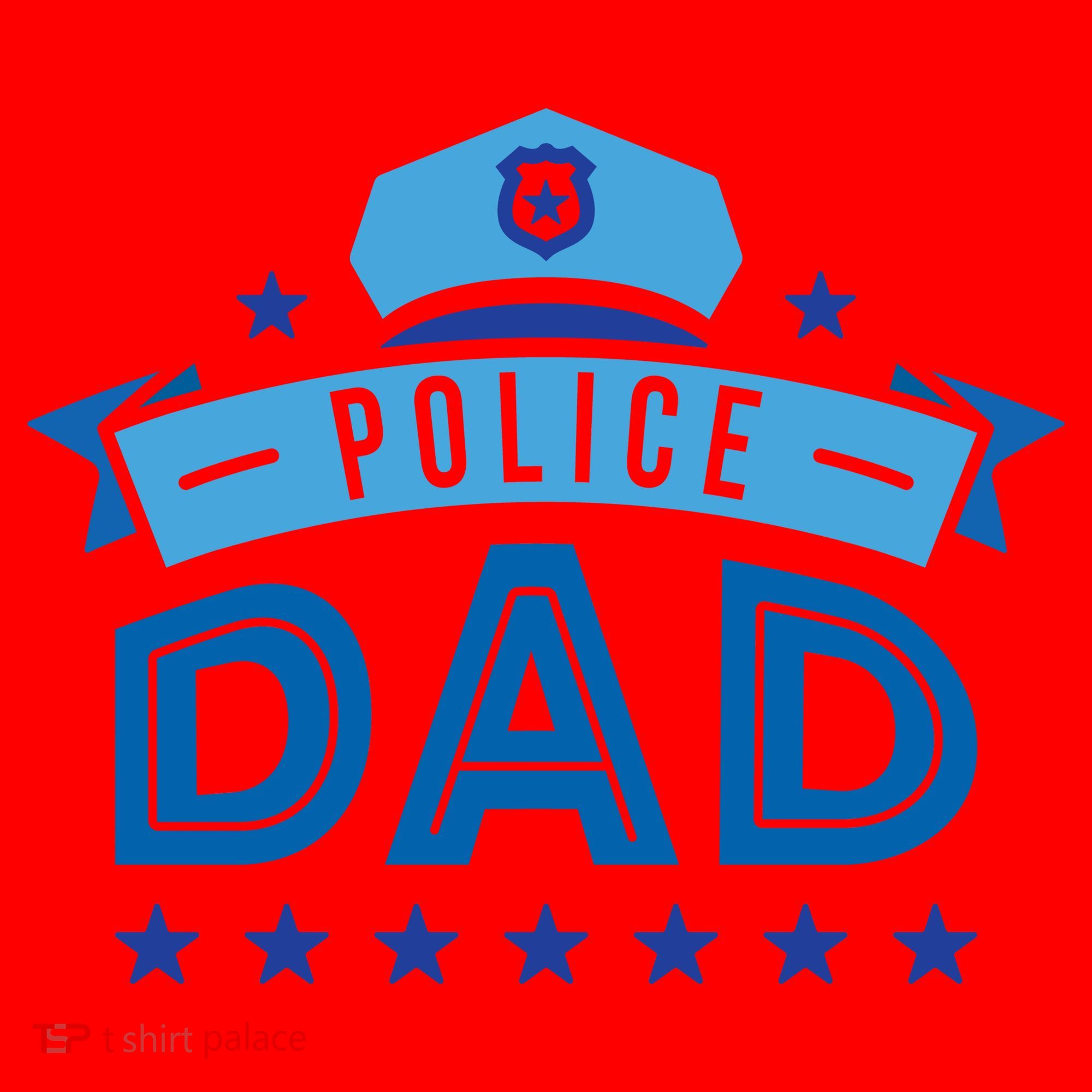 Police Dad Santa Hat