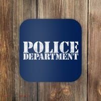 Police Department Logo Coaster thumb 0
