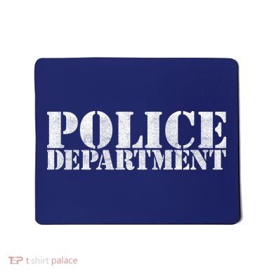 Police Department Logo Mousepad