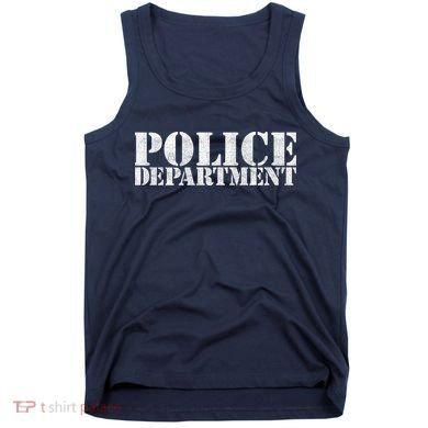 Police Department Logo Tank Top