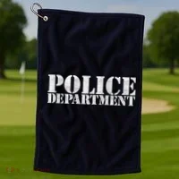 Police Department Logo Golf Towel thumb 1
