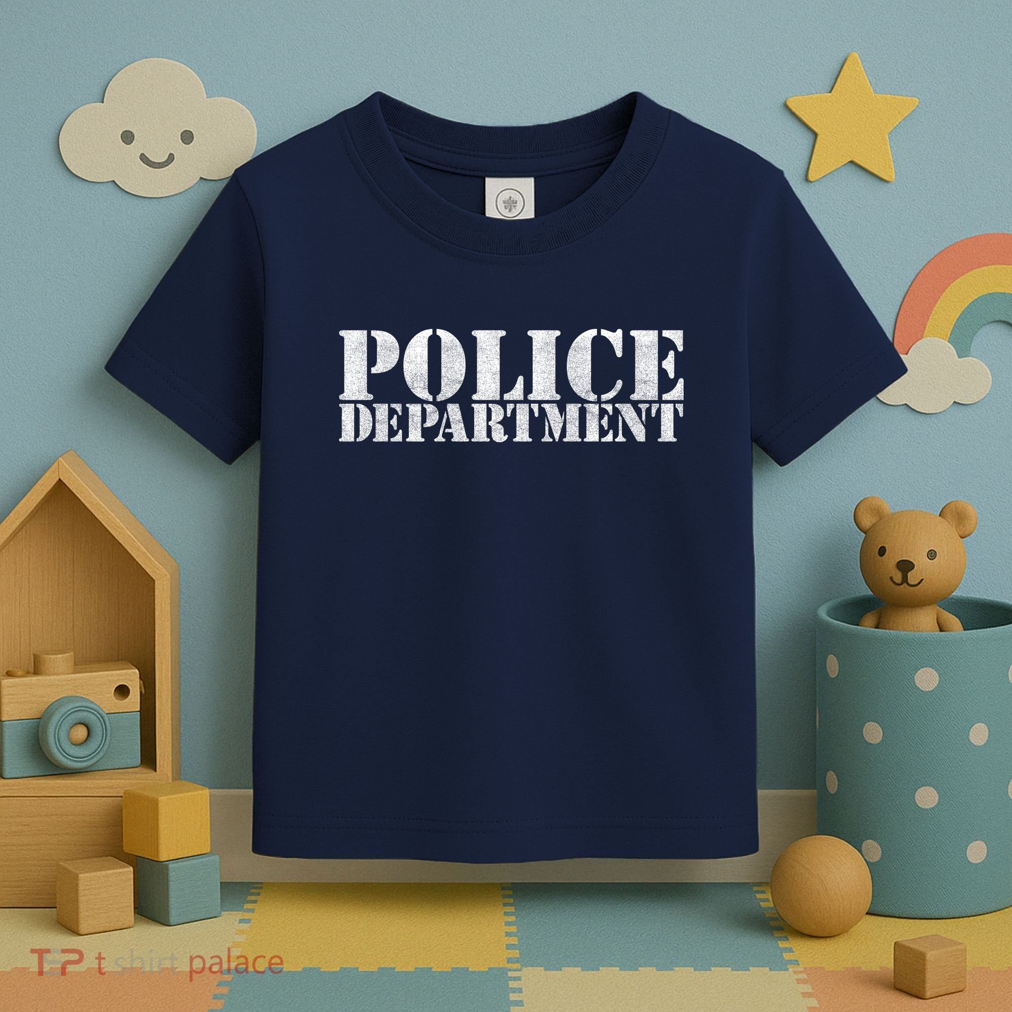 Police Department Logo Toddler T-Shirt