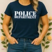 Police Department Logo Women's T-Shirt thumb 2