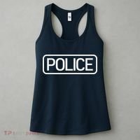 Police Distressed Logo Women's Tank Top thumb 3