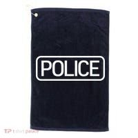 Police Distressed Logo Golf Towel thumb 0