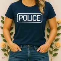 Police Distressed Logo Women's T-Shirt thumb 2