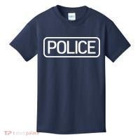 Police Distressed Logo Kids T-Shirt thumb 0