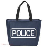 Police Distressed Logo Tote Bag thumb 0