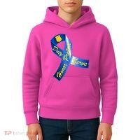 Police Duty Honor Protect Serve Ribbon Kids Hoodie thumb 4