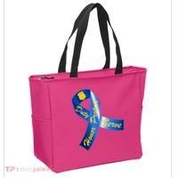 Police Duty Honor Protect Serve Ribbon Tote Bag thumb 2
