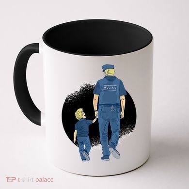 Police Father Coffee Mug